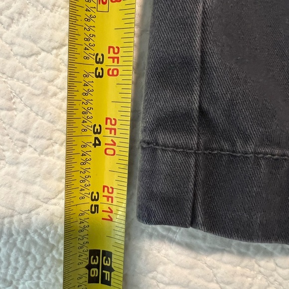 Men's Washed Navy/Gray Chino Pants~ - Picture 3 of 9